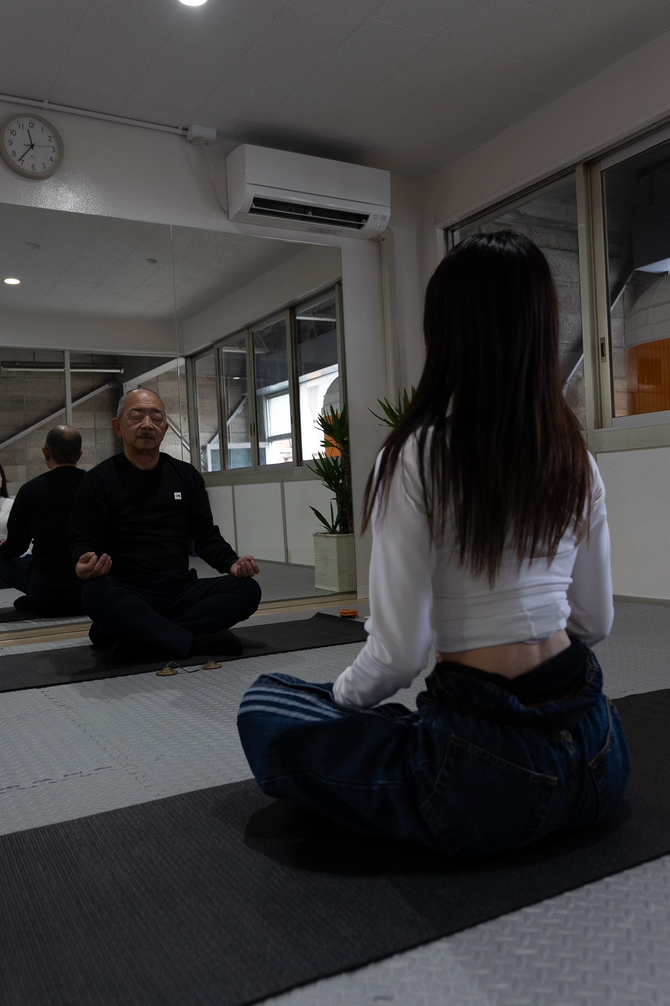 マインドフルネスクラスの様子